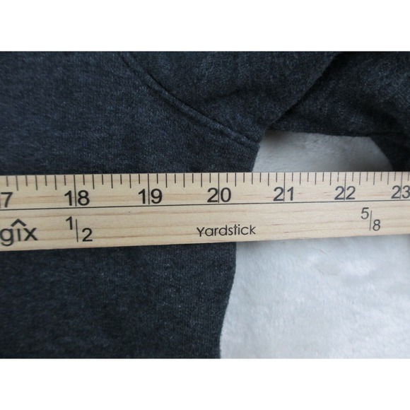 Under Armour Sweater Womens Medium Gray Logo Full Zip Loose Cold Gear Ladies - Picture 6 of 8